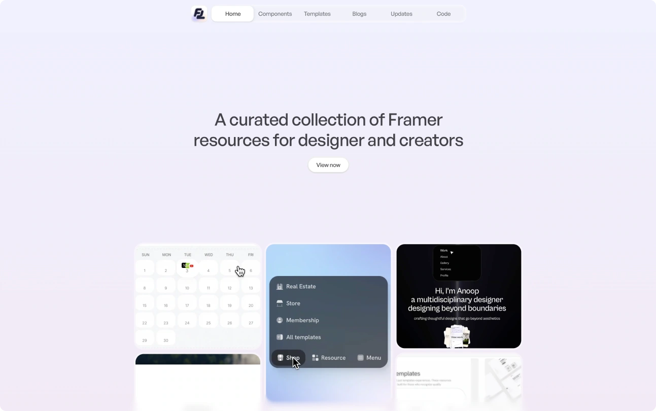 Framer Lists — Resource library