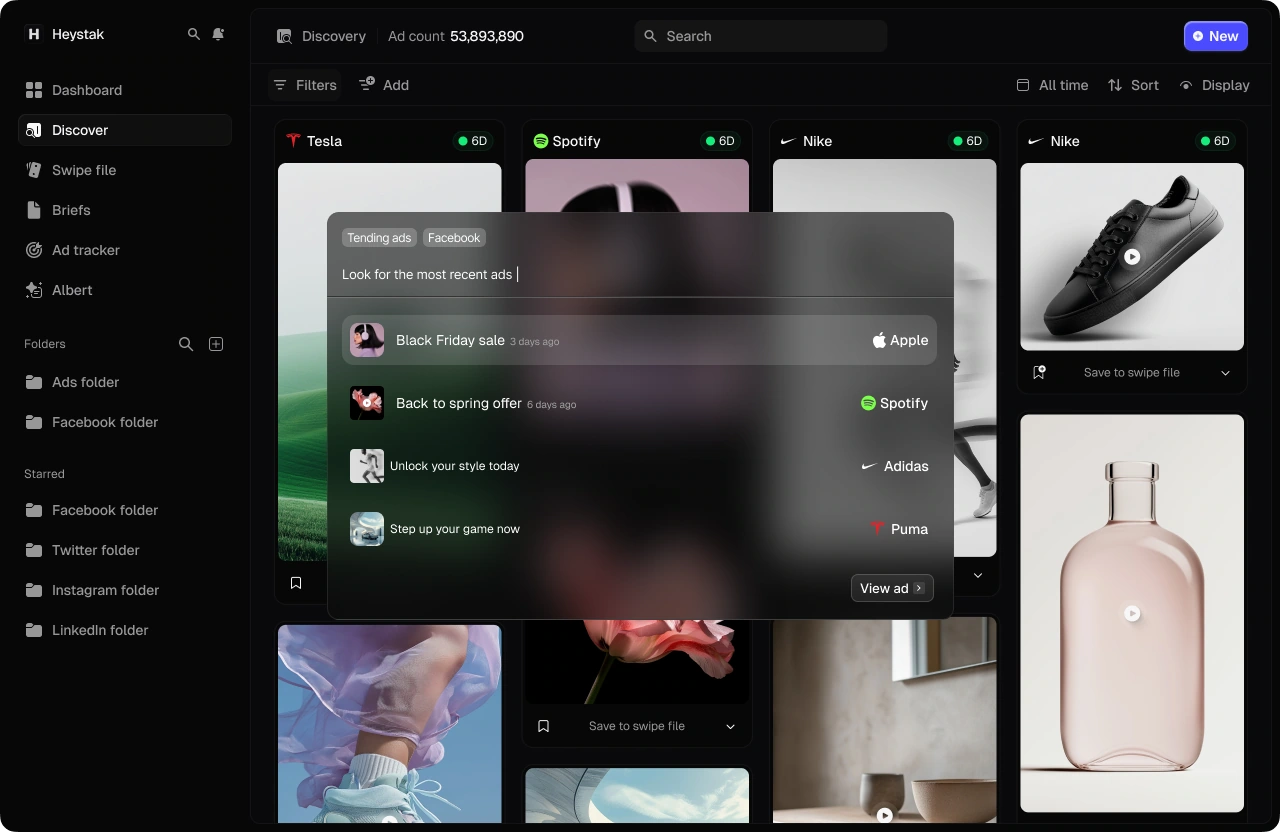 Heystak — Ad details
