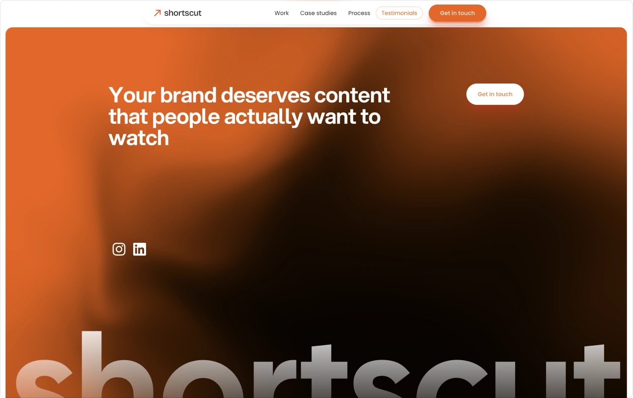 Shortscut — Video showcase