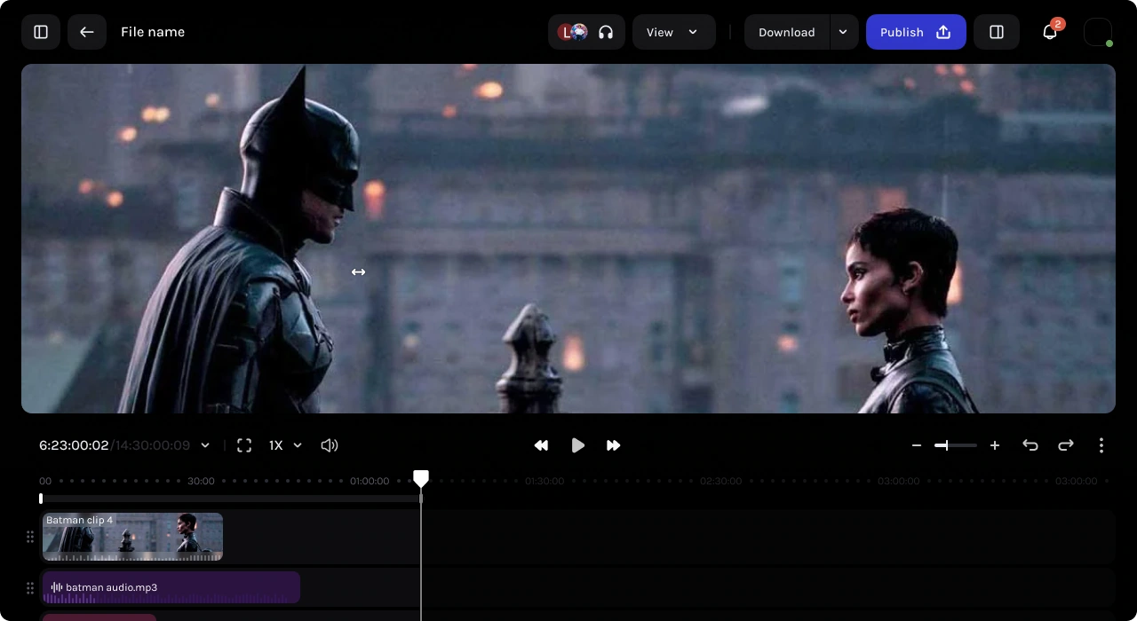 Tessact — Video editor preview