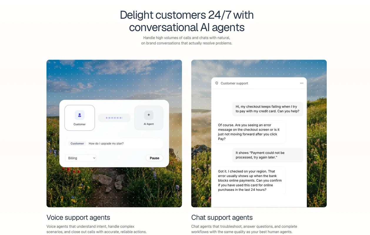Bujo — Voice and chat AI agent demonstrations